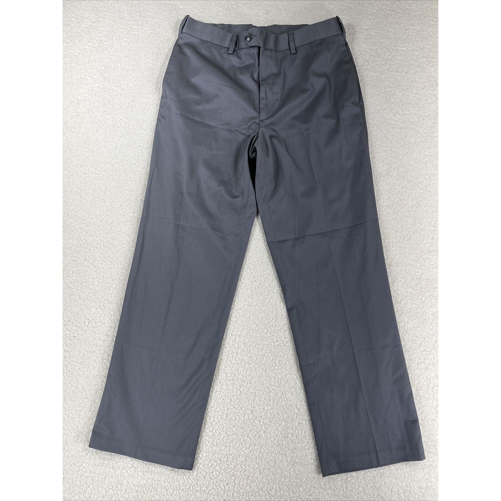 NWT Perry Ellis Men's Size 32 Gray‎ Portfolio Premium Flex Twill Dress Pants